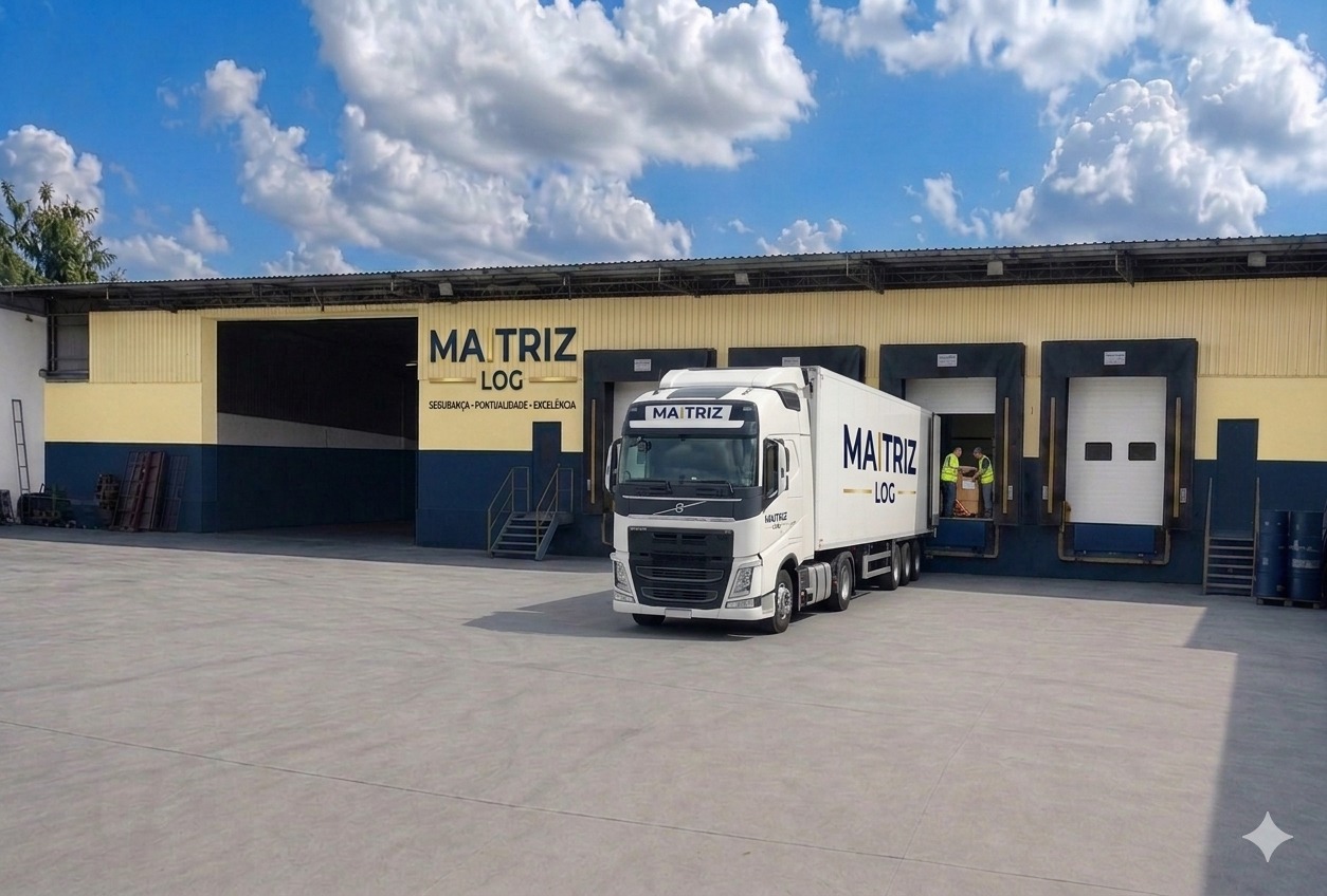Estrutura externa MAITRIZ Log - Fachada moderna com docas
